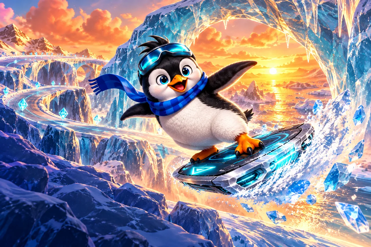 Pinguim Surf
